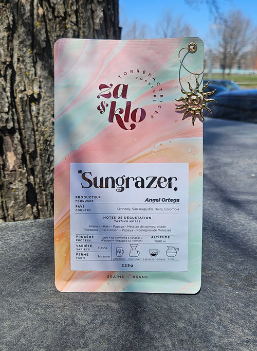 Sungrazer - Tropical, lumineux & nectaré Za & Klo Torréfactrices