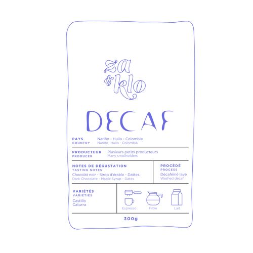 Rwandan Decaf – Za & Klo Torréfactrices