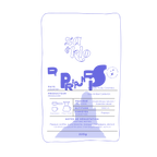 Image  of drawing of Za and Klo torrefactrice's coffee bag. Limited edition release titled "De Profundis", release inspired by suspiria, for Halloween 2025.