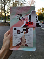 Image of Za and Klo torrefactrice's coffee bag. Limited edition release titled "De Profundis", release inspired by suspiria, for Halloween 2025.