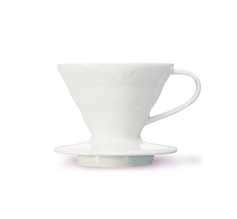 Hario V60-02 Porte-filtre en céramique blanc